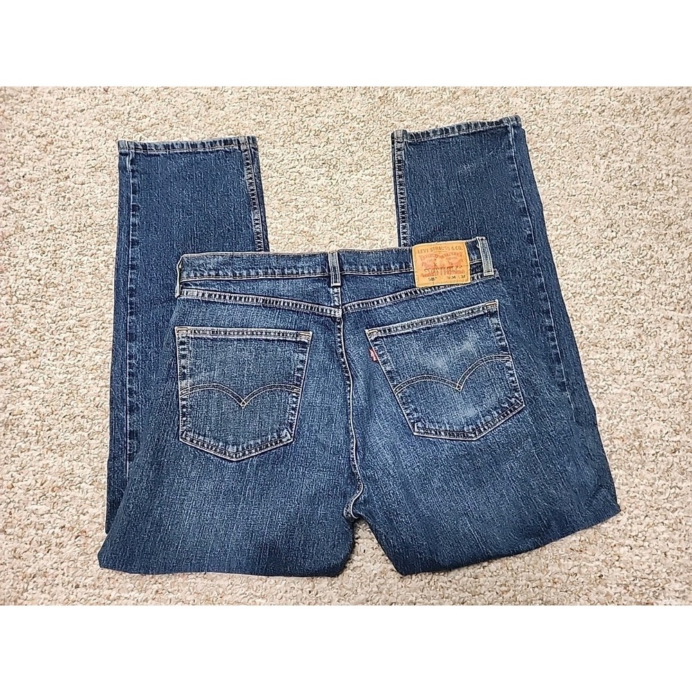 Levi's JEANS 505 36x30 Medium Wash Mexico 34x30‎ Actual